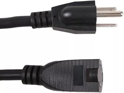 Outdoor Extension Power Cord With 3-Prong Plug 6/8/10/15/20/50/100Ft 16/3 Gauge • $13.49
