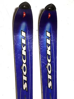 Stockli Raver Lance 170cm Carving Skis  Swiss NO BINDINGS Blue Stoeckli Stöckli • $79