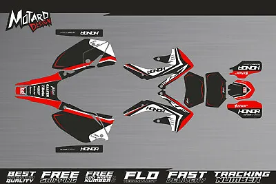 Honda Graphics Kit  CRF 450 X 2005 2006 2007 2008 2009 2010 2011 2012 2014 2016 • $252.89