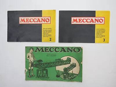 Meccano Manuals 2 3 And 4 • £4