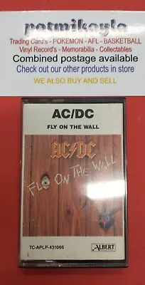 1985 Rare Vintage AC/DC Fly On The Wall Cassette Tape  • $20