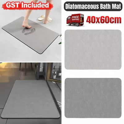 Diatomaceous Earth Bath Mat|Quick Dry Bath Mat|Non Slip Bathroom Rugs(40×60cm) • $19.72