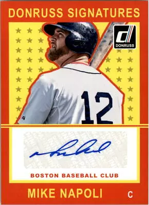 2014 Donruss Signatures #43 Mike Napoli Auto - NM-MT • $8