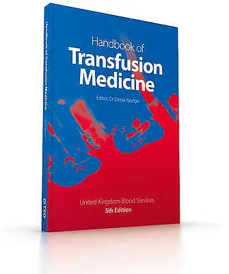 £19.99 • Buy Handbook Of Transfusion Medicine By United Kingdom Blood Services (Paperback,...