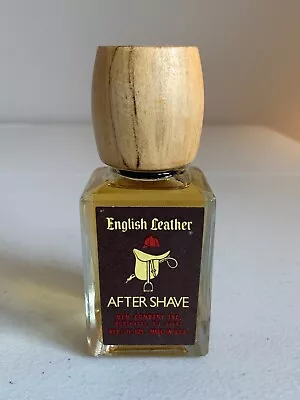 Vintage English Leather After Shave 2oz Bottle New & Unused • $32.45