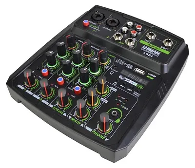 £42 • Buy 4 Channel Mixer With Bluetooth, USB And Echo