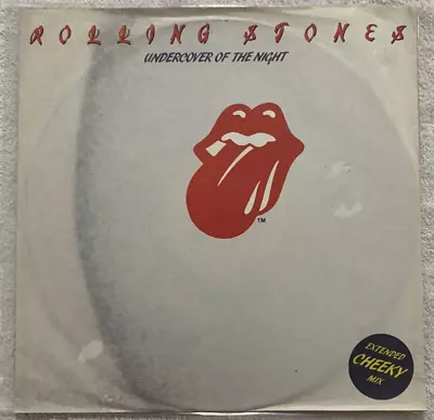 The Rolling Stones- Undercover Of The Night Vinyl Record (1983) • $22