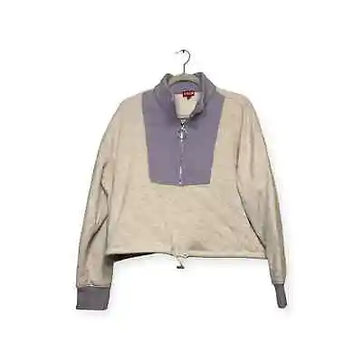 Women’s Staud Alys Colorblock Sweatshirt Size XL • $95