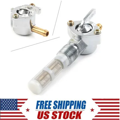 3/8  Fuel Gas Tank Valve NPT Petcock For Harley Davidson Road King Dyna Softail • $20.60