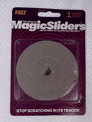 Magic Sliders 63050 Oatmeal Self-Stick Felt Roll 60 X 1/2 In • $8.49