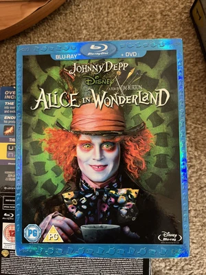 £0.99 • Buy Alice In Wonderland Blu-ray (2010) Mia Wasikowska, Burton (DIR) Cert PG 2 Discs