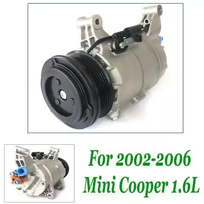 A/C AC Compressor Fit For Mini Cooper S Base Hatchback 2002 2003 2004 2005 2006 • $120.65