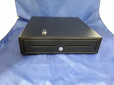 NEW MMF-VL16USB-04 CASH DRAWER 16x16 Black Dual Media Slots 1 Set Of Keys • $99