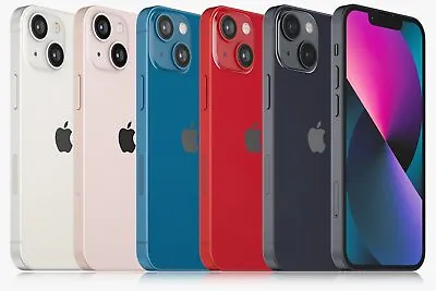 Apple IPhone 13 Mini 5G Factory Unlocked (Any Carrier) 128 256GB 512GB Very Good • $358.99