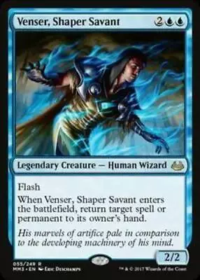 [1x] Venser Shaper Savant - Slight Play English - Modern Masters 2017 MTG Magi • $0.99