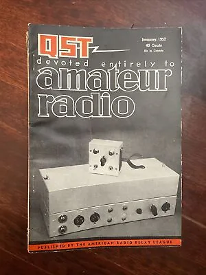 QST Amateur Radio  Jan 1952 • $15