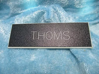 Military Name Tag Thoms • $6