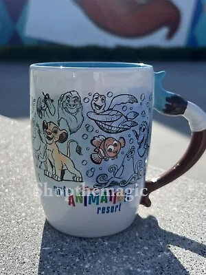 Disney World Parks Art Of Animation Resort Simba Nemo Ariel Cars Coffee Mug New • $26