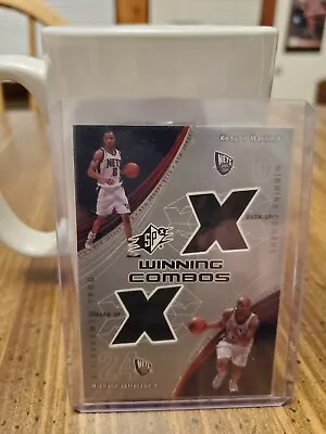 Kenyon Martin/Richard Jefferson-2002 UD SPx Winning Combos Duel Jersey Card  • $3