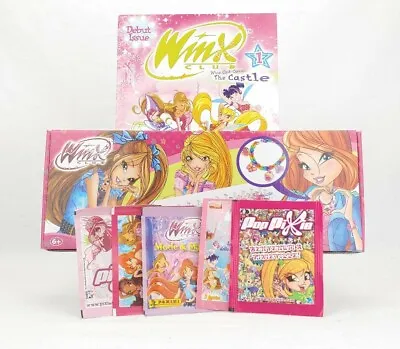 Winx Club Issue 1 The Castle Comic Book + Loom Bracelet Toy & Panini Stickers! • $26