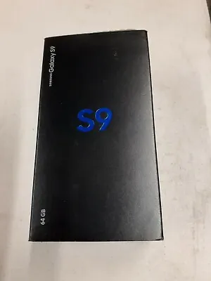 Genuine Samsung Galaxy S9 SM-G960F 64GB Midnight Black BOX AND SLEEVE ONLY • £8.99