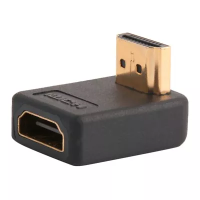 90 Degree HDMI A Male To Female Port Adapter Right Angle Extension Converter • $1.99