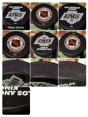 Los Angeles Kings Nhl Vintage Licensed Puck Inglasco & Vegum Mfg. Made In 🇸🇰 • $19.30