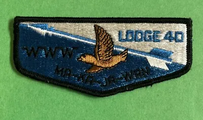 Ma-Ka-Ja-Wan OA Lodge 40 Old Mint Scout Flap Patch  WWW • $4