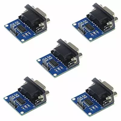 HiLetgo 5pcs RS232 To TTL Converter Module COM Serial Port Board MAX3232 MAX2... • $11.89