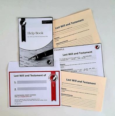 £10.41 • Buy Last Will And Testament Kit 2023-24 UK, Super Value Edition, Simple To Do, Allow