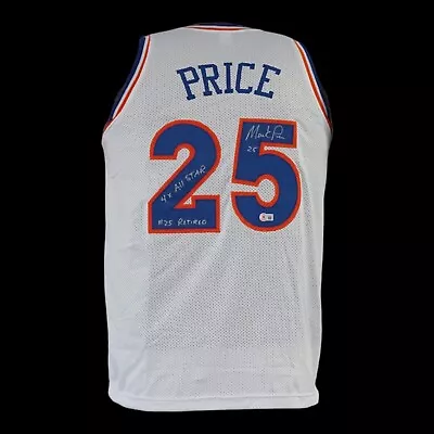 Mark Price Signed 4x Allstar Cleveland Cavaliers Basketball Jersey Beckett COA • $151.80