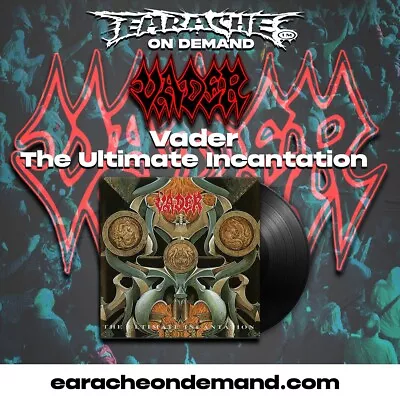 Vader 'The Ultimate Incantation' Black Vinyl - NEW • $27.99