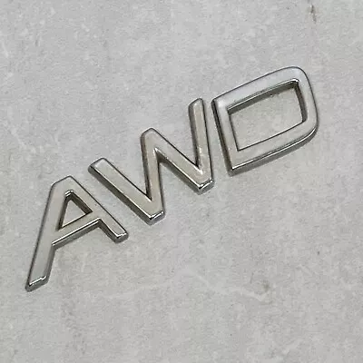 2004 Volvo XC90 AWD T6 Emblem Logo Letters Rear Tailgate Trunk Chrome • $14