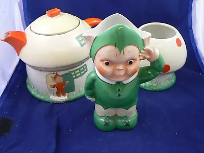 £259.99 • Buy Shelley Boo Boo  Tea Set Mabel Lucie Attwell  C1930 SUGAR BOWL, TEAPOT & BOO BOO