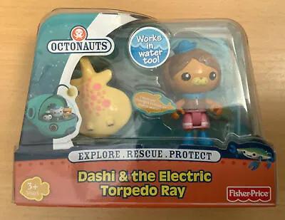 Octonauts Dashi And The Electric Torpedo Ray Figure Used Boxed • £19.99