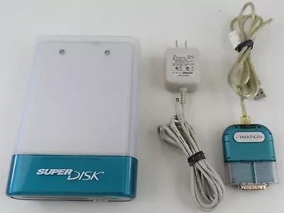 Imation SuperDisk USB Drive For Macintosh SCSI USB Adapter/PSU (A) Parts/Repair • $49.99