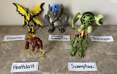 Ben 10 Lot Of 5 Action Figures • $40