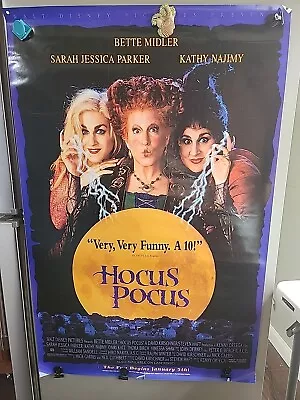 Hocus Pocus Movie Video Store Promo Poster 27x40 Rare Original  • $30