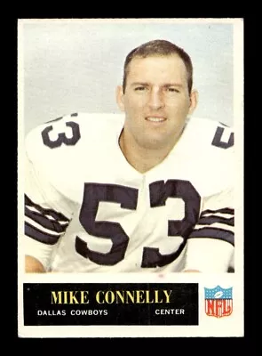 1965 Philadelphia #45 Mike Connelly Cowboys VG-EX+ *7w • $1