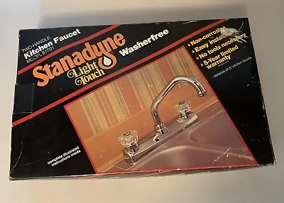 Stanadyne Two Handle Vintage 8” Kitchen Faucet New In Box  • $12