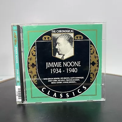 Jimmie Noone – 1934-1940 	The Classics Chronological Series 1992 Jazz • $22.99