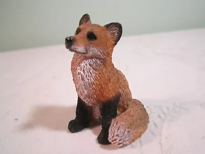 $11.99 • Buy Vintage Resin Fox Figurine Statue (2)