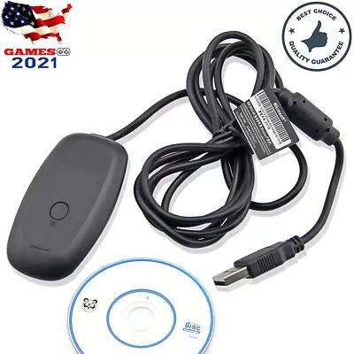 Wireless Controller USB Game Receiver Adapter For Microsoft Xbox 360 Windows PC • $30.66