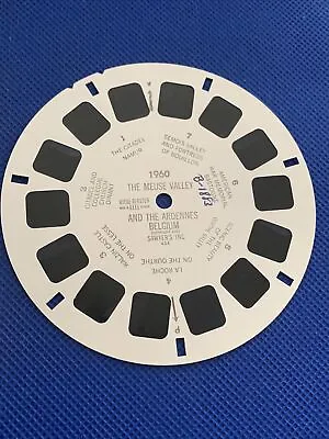 Sawyer's Single View-master Reel 1960 The Meuse Valley & The Ardennes Belgium • $6.53