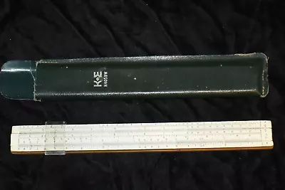 Vintage SLIDE RULE: K & E N4058W Original Sleeve • $24.99