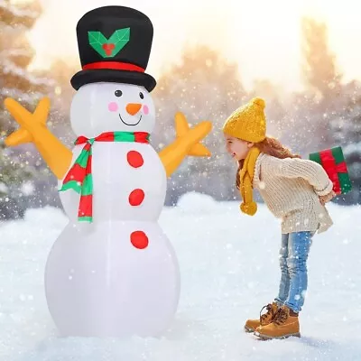 5 FT Christmas Snowman Inflatable Decoration Blow Up Indoor Outdoor Yard Decor • $40