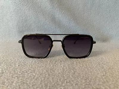 Dita Flight 006 Black Matte Gray Gradient Lenses Aviator Sunglasses • $150