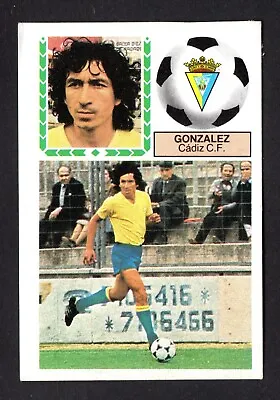 Jorge Magico Gonzalez - Cadiz Cf 1983-84 Card Este Panini Liga 83/84 Recovered • $100