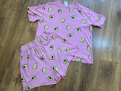 H&M Pyjamas Medium Set Avocado Print • $12.45