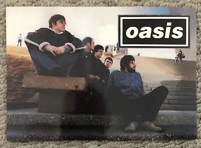 Oasis Knebworth Image Postcard Noel Liam Gallagher Rare Loch Lomond Promo • £8.50